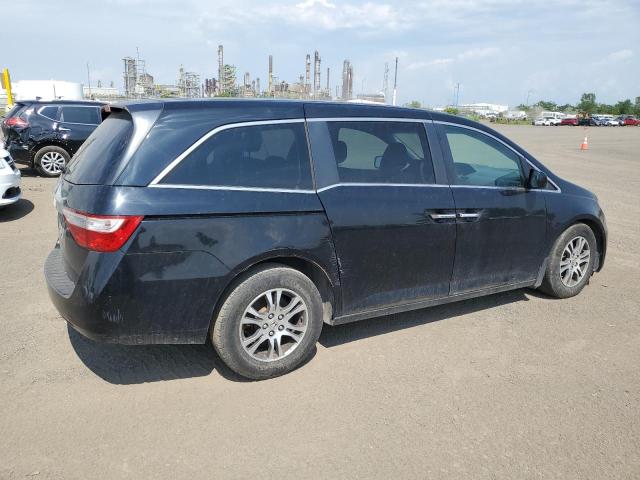 5FNRL5H44DB507445 - 2013 HONDA ODYSSEY EX BLACK photo 3