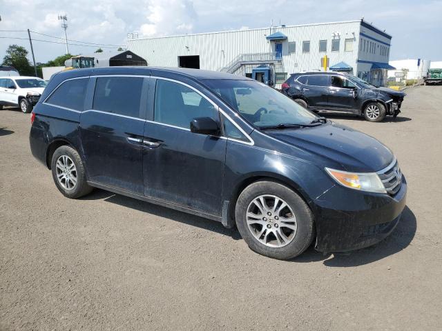 5FNRL5H44DB507445 - 2013 HONDA ODYSSEY EX BLACK photo 4
