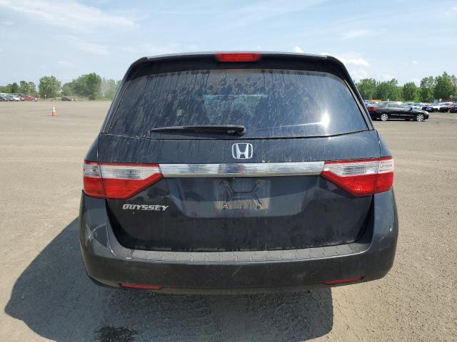 5FNRL5H44DB507445 - 2013 HONDA ODYSSEY EX BLACK photo 6