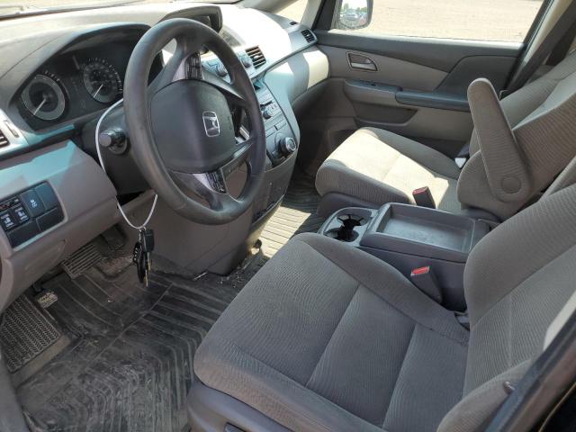 5FNRL5H44DB507445 - 2013 HONDA ODYSSEY EX BLACK photo 7