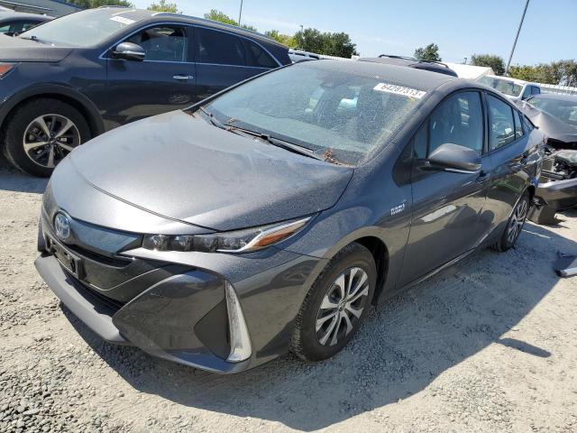 JTDKAMFP9M3189995 - 2021 TOYOTA PRIUS PRIM LE GRAY photo 1