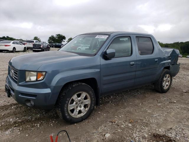 2HJYK16528H520922 - 2008 HONDA RIDGELINE RTL BLUE photo 1