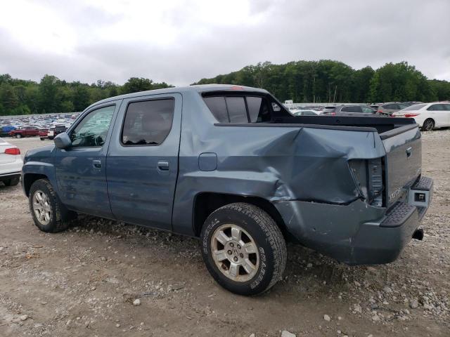 2HJYK16528H520922 - 2008 HONDA RIDGELINE RTL BLUE photo 2