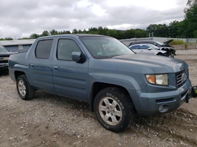 2HJYK16528H520922 - 2008 HONDA RIDGELINE RTL BLUE photo 4