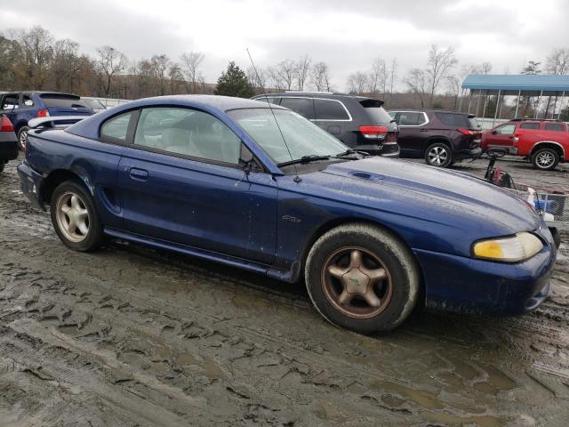 1FALP42X7TF158708 - 1996 FORD MUSTANG GT BLUE photo 4