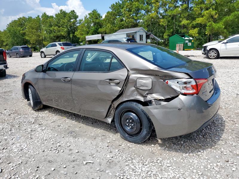 5YFBURHE5KP874869 - 2019 TOYOTA COROLLA LE L TAN photo 2