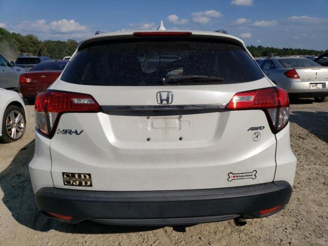 3CZRU6H76KM723152 - 2019 HONDA HR-V EXL WHITE photo 6