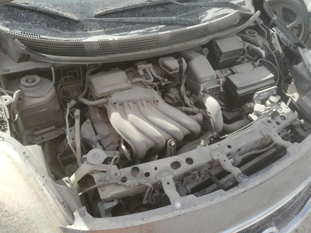 3N1CN7AP3CL818979 - 2012 NISSAN VERSA S GRAY photo 11