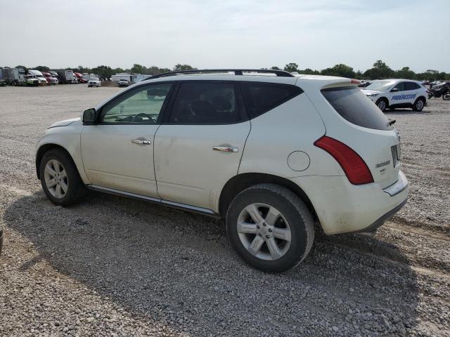 JN8AZ08T77W512388 - 2007 NISSAN MURANO SL WHITE photo 2