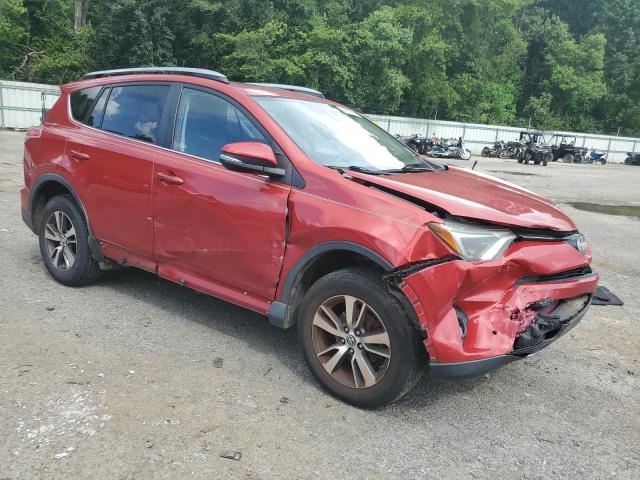 JTMWFREVXHJ145604 - 2017 TOYOTA RAV4 XLE RED photo 4