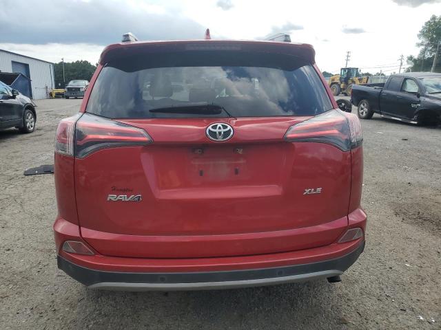 JTMWFREVXHJ145604 - 2017 TOYOTA RAV4 XLE RED photo 6