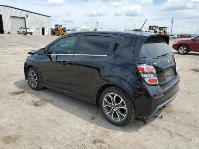 1G1JD6SB7L4102105 - 2020 CHEVROLET SONIC LT BLACK photo 2