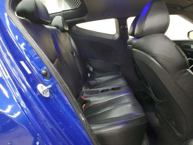 KMHTC6AE1DU120157 - 2013 HYUNDAI VELOSTER TURBO BLUE photo 10