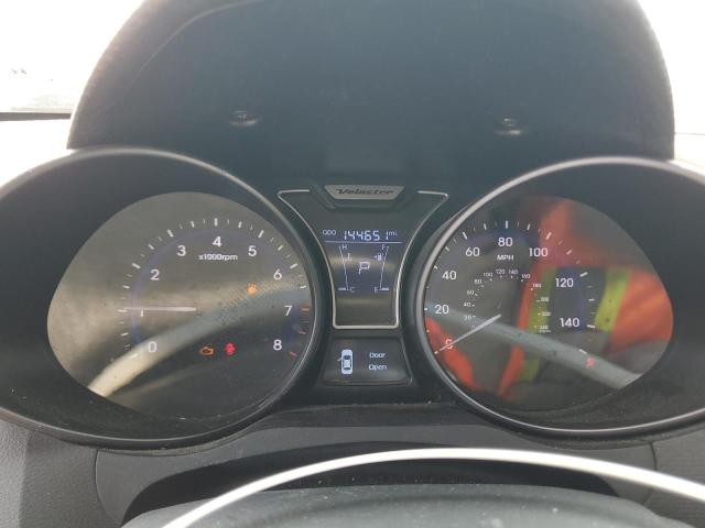 KMHTC6AE1DU120157 - 2013 HYUNDAI VELOSTER TURBO BLUE photo 9