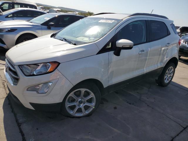 MAJ6P1UL1JC201279 - 2018 FORD ECOSPORT SE WHITE photo 1