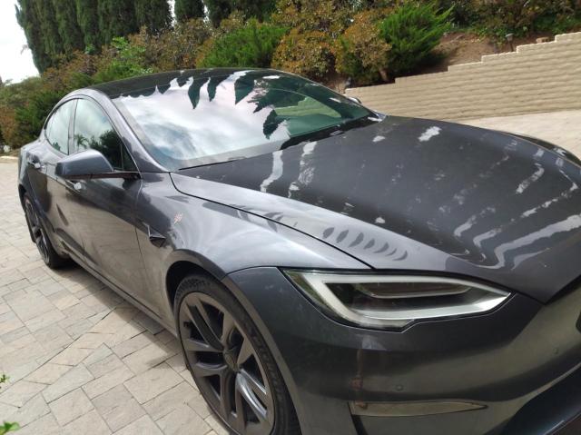 5YJSA1E66MF431331 - 2021 TESLA MODEL S Grafit foto 1