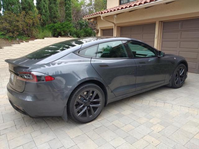 5YJSA1E66MF431331 - 2021 TESLA MODEL S Grafit foto 4