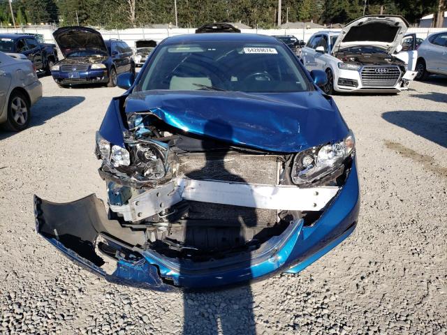 19XFB2F54DE088308 - 2013 HONDA CIVIC LX BLUE photo 5