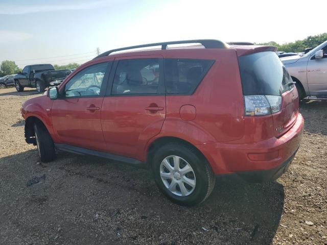 JA4AS2AW1CU020553 - 2012 MITSUBISHI OUTLANDER ES أحمر صورة 2