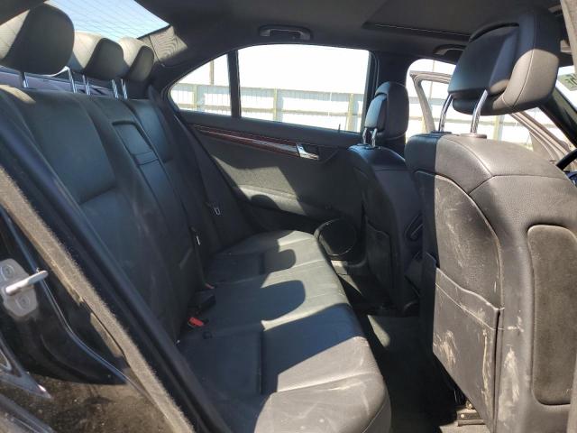 WDDGF8BBXBR159557 - 2011 MERCEDES-BENZ C 300 4MATIC BLACK photo 10