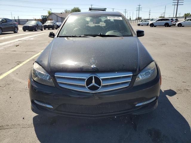 WDDGF8BBXBR159557 - 2011 MERCEDES-BENZ C 300 4MATIC BLACK photo 5
