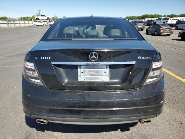 WDDGF8BBXBR159557 - 2011 MERCEDES-BENZ C 300 4MATIC BLACK photo 6