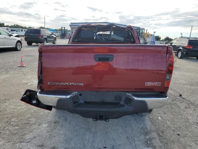 1GTJSFDE9A8102083 - 2010 GMC CANYON SLT BURGUNDY photo 6