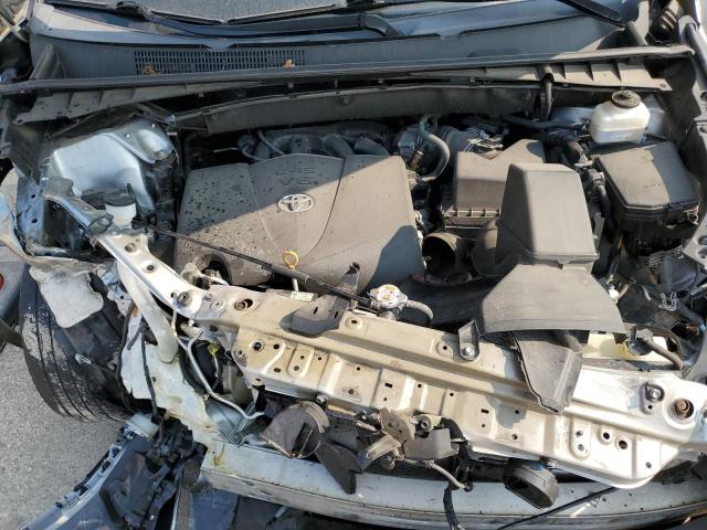 5TDJZRFH0KS618527 - 2019 TOYOTA HIGHLANDER SE SILVER photo 12