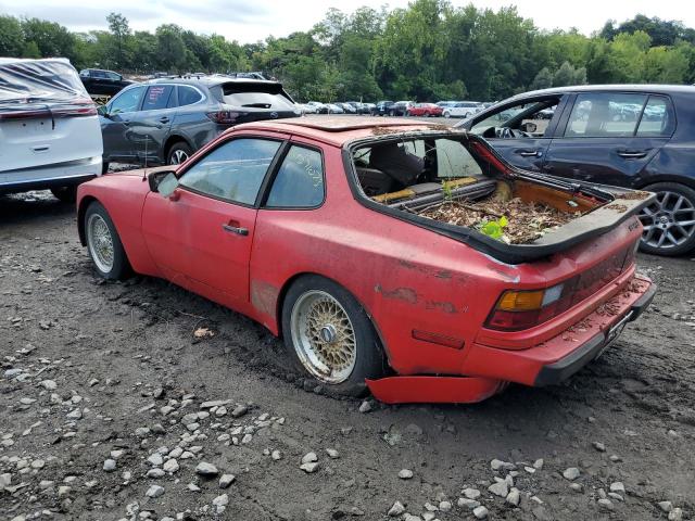 WP0AA0942DN457358 - 1983 PORSCHE 944 RED photo 2