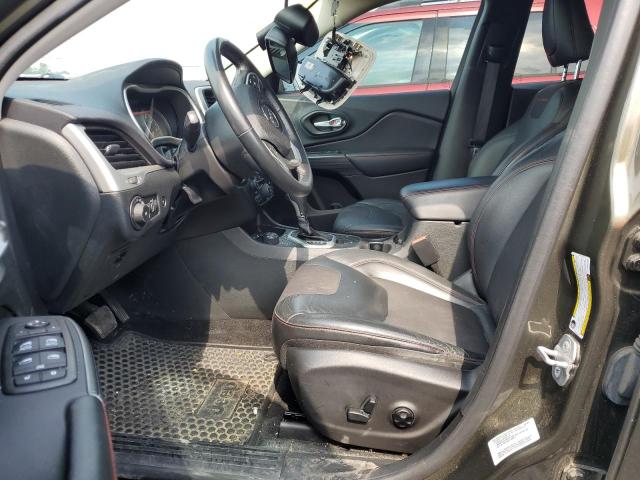 1C4PJMBS3FW642350 - 2015 JEEP CHEROKEE TRAILHAWK GREEN photo 7