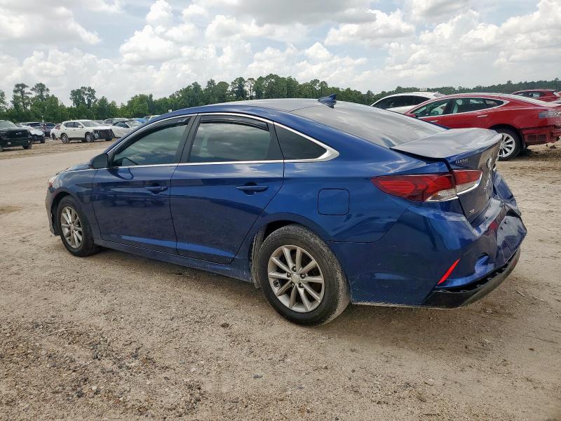 5NPE24AF7KH765853 - 2019 HYUNDAI SONATA SE BLUE photo 2