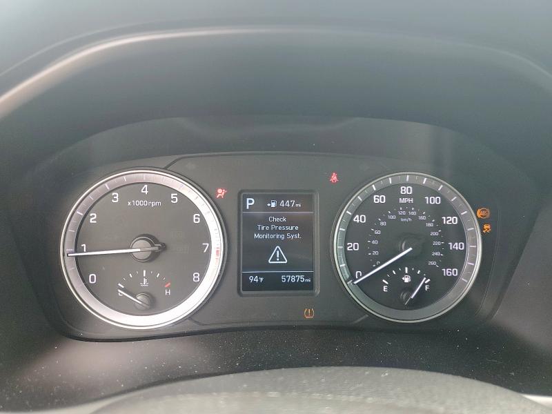 5NPE24AF7KH765853 - 2019 HYUNDAI SONATA SE BLUE photo 9