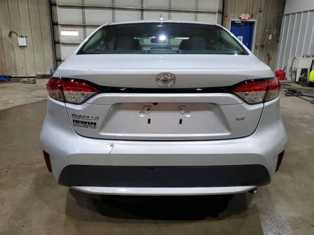 5YFEPMAE6MP263589 - 2021 TOYOTA COROLLA LE ვერცხლისფერი ფოტო 6