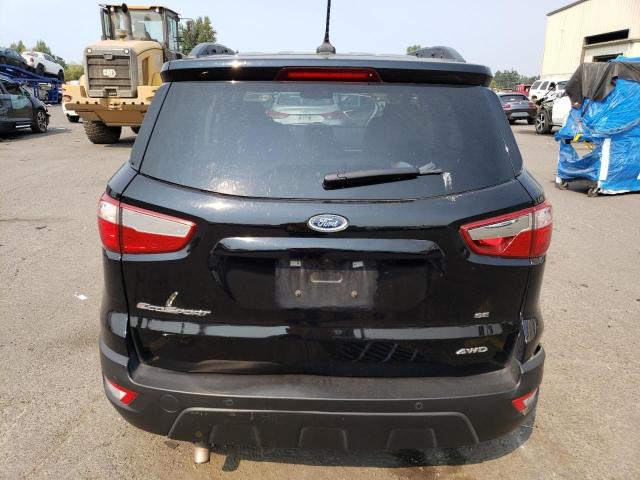 MAJ6S3GL9KC305865 - 2019 FORD ECOSPORT SE BLACK photo 6