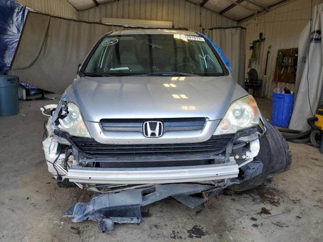 5J6RE38399L031911 - 2009 HONDA CR-V LX SILVER photo 5