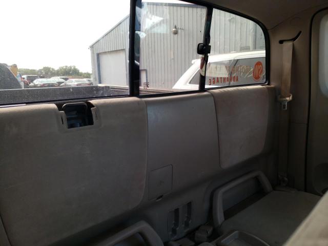 5TETU62N26Z304937 - 2006 TOYOTA TACOMA PRERUNNER ACCESS CAB BLACK photo 10