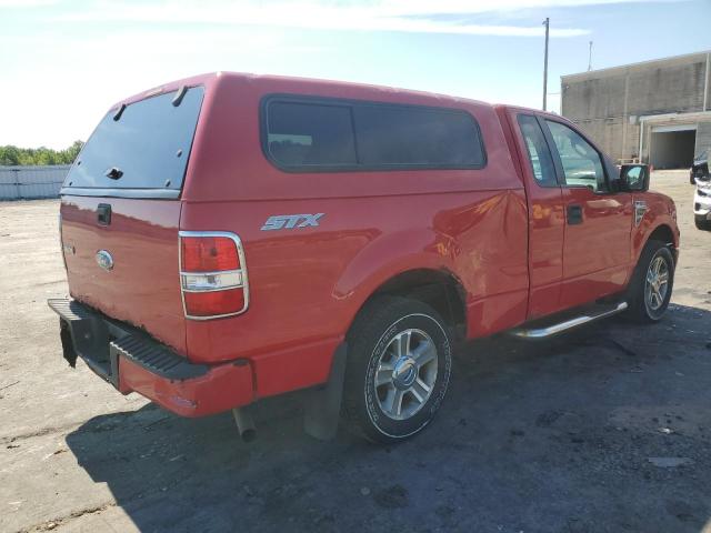 1FTRF12W58KD18810 - 2008 FORD F150 RED photo 3