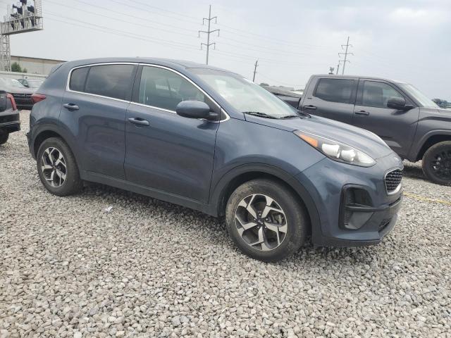 KNDPM3ACXL7815881 - 2020 KIA SPORTAGE LX BLUE photo 4