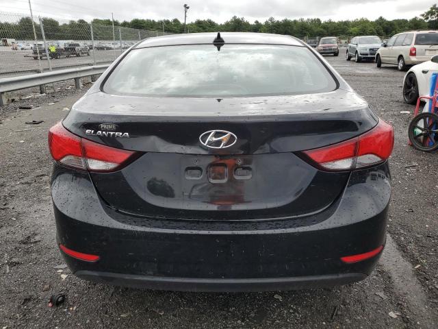 KMHDH4AE9GU546435 - 2016 HYUNDAI ELANTRA SE BLACK photo 6