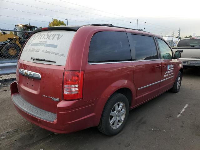 2A4RR5D17AR109134 - 2010 CHRYSLER TOWN & COU TOURING RED photo 4