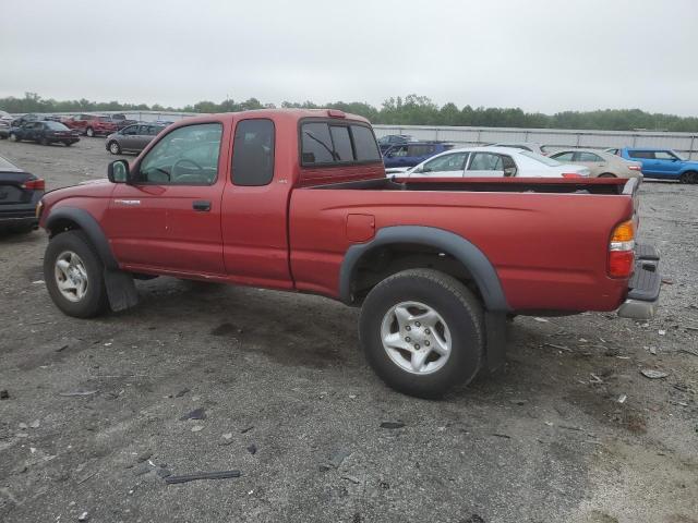 5TESM92N84Z442234 - 2004 TOYOTA TACOMA XTRACAB PRERUNNER წითელი ფოტო 2