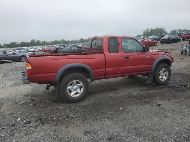 5TESM92N84Z442234 - 2004 TOYOTA TACOMA XTRACAB PRERUNNER წითელი ფოტო 3