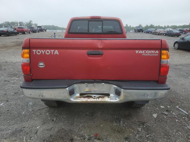 5TESM92N84Z442234 - 2004 TOYOTA TACOMA XTRACAB PRERUNNER წითელი ფოტო 6