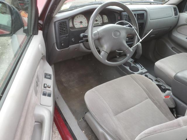 5TESM92N84Z442234 - 2004 TOYOTA TACOMA XTRACAB PRERUNNER წითელი ფოტო 8