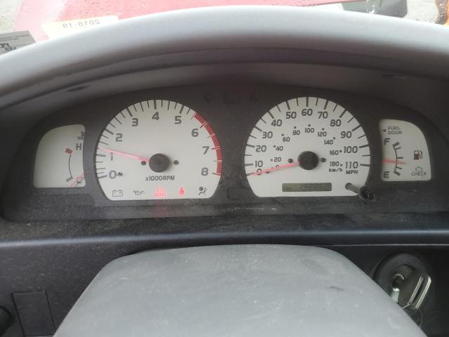 5TESM92N84Z442234 - 2004 TOYOTA TACOMA XTRACAB PRERUNNER წითელი ფოტო 9