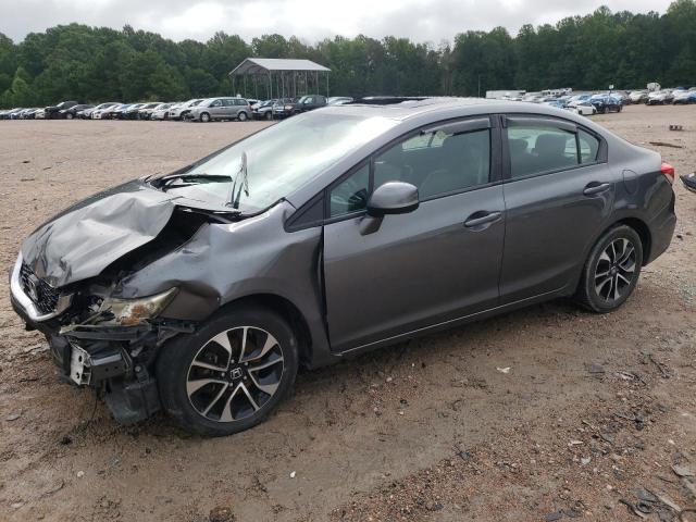 19XFB2F94DE089784 - 2013 HONDA CIVIC EXL ნაცრისფერი ფოტო 1