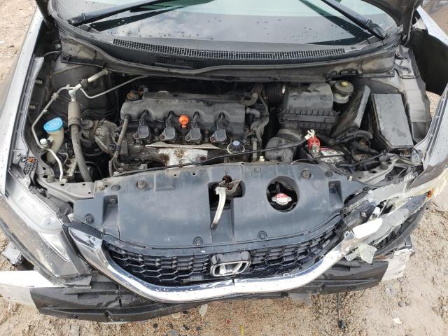19XFB2F94DE089784 - 2013 HONDA CIVIC EXL ნაცრისფერი ფოტო 11