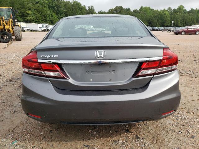 19XFB2F94DE089784 - 2013 HONDA CIVIC EXL ნაცრისფერი ფოტო 6