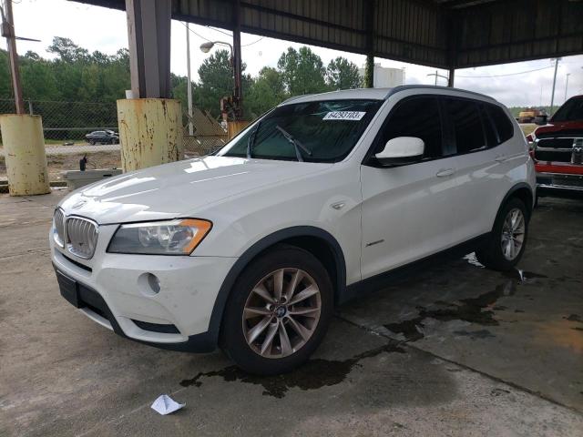 5UXWX9C56E0D37542 - 2014 BMW X3 XDRIVE28I WHITE photo 1