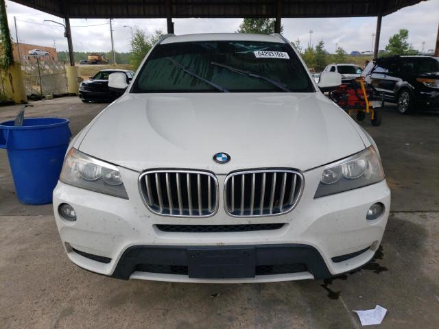 5UXWX9C56E0D37542 - 2014 BMW X3 XDRIVE28I WHITE photo 5